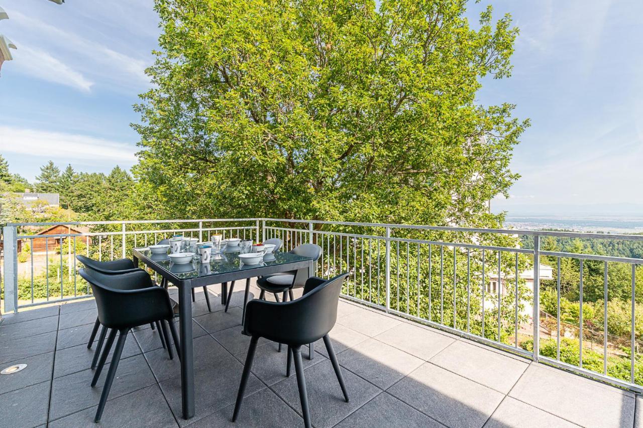 Gites Openroc - Vue Imprenable Sur Colmar Trois-Epis Luaran gambar